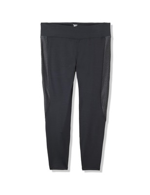 Reebok Women's Plus Size Mod Safari, Black, 2X