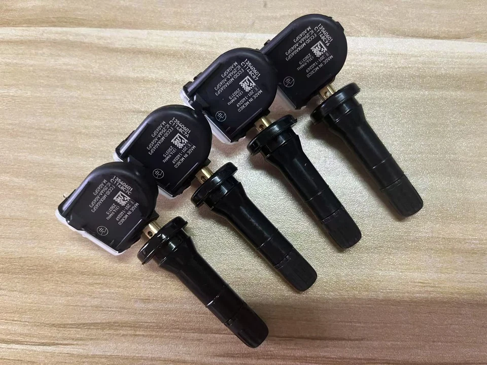 Sensor de pressão de pneu original do fabricante TPMS 13540601 4 PEÇAS para caminhões e vans GMC - Imagem 4 de 4