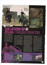 The Legend Of Zelda Twilight Princess - 2005 Video Game Article PRINT AD