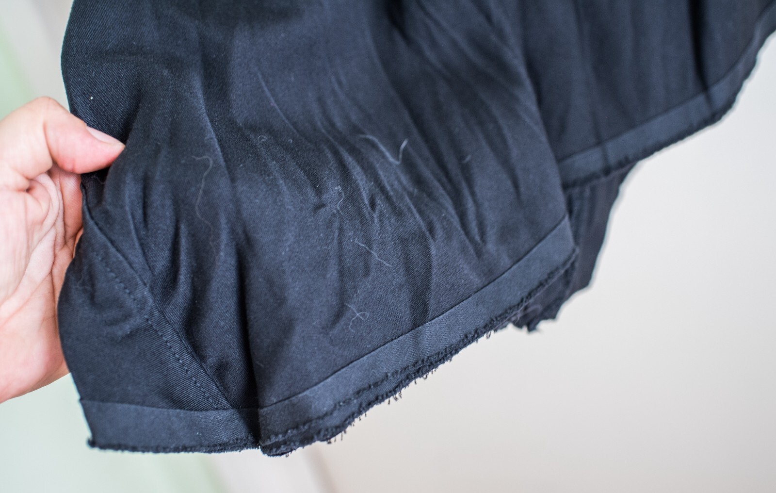 Gaudi women's black solid polyester long skirt EU… - image 5