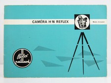 Bolex 16mm Rex 3 FACTORY INSTRUCTION MANUAL In French