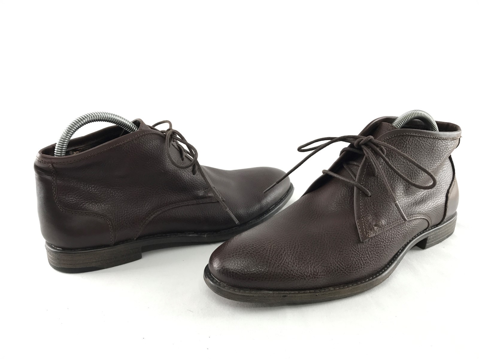 NEW Robert Wayne Craig Men’s Brown Lace Up Leather Boots US Size 9 M Shoes NEW Robert Wayne Craig Men’s Brown Lace Up Leather Boots US Size 9 M Shoes