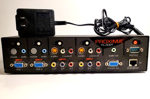 Proxima PL-300T Projection Link Video Extender WITH power adapter cord
