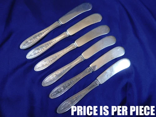 INTERNATIONAL WEDGWOOD STERLING SILVER BUTTER KNIFE FLAT - GOOD CONDITION