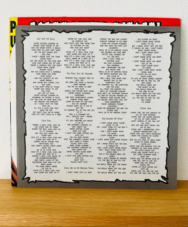 Screeching Weasel / Bark Like A Dog 1996 US Edition LP Vinyl Fat Wreck Chord - Image 4 of 4