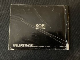 Romance Of The Three Kingdoms NES Manual Only ~~Phoenix Comics NW~~