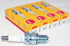 4 Pack Genuine NGK 3961 Spark Plug Solid Tip BR8ES Kawasaki Polaris Yamaha