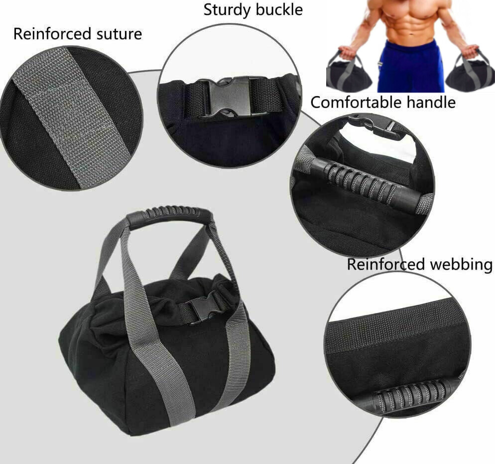 Workout Sandbag Heavy Duty Exercise 45lb Training Weight Bag