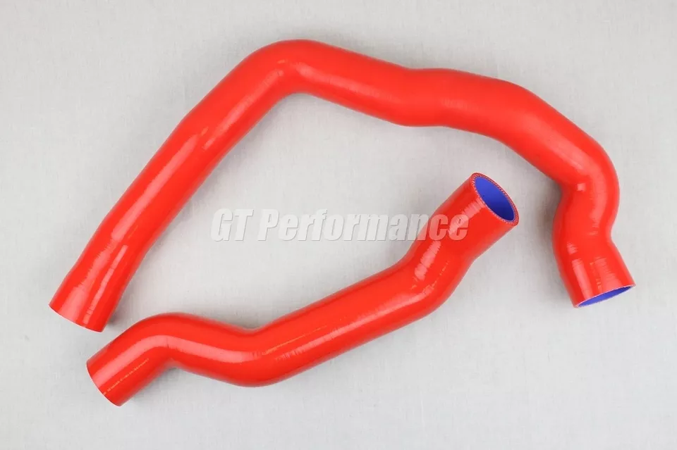 GT PERFORMANCE Kit 2 durites silicone Alfa 147 156 GT 1.9 JTD JTDM Turbo Roméo Manguera Rouge