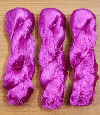  3 Thread Yarn Lace Skeins Knitting Work Reel Silk Fabric 345g Woven Sari
