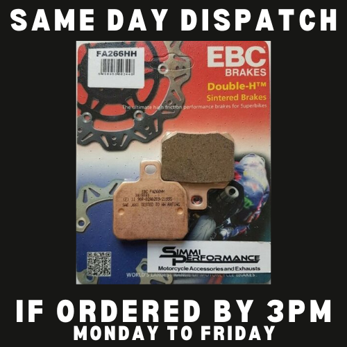 EBC HH Rear Brake Pads for Aprilia RSV1000 Mille 1998 1999 2000 2001 2002 2003