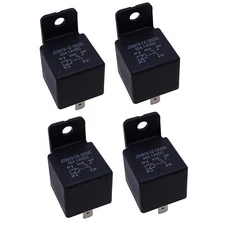 4PCS 12V 30 AMP 5 Terminal Sealed Waterproof Relay for John Deere GY20437