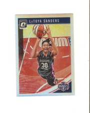 latoya sanders panini wnba optic holo,north carolina,washington mystics