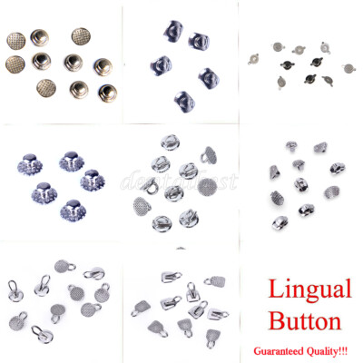 #ad #ad AZDENT Dental Orthodontic Lingual Buttons Bondable Round monoblock 10pcs bag $436.95