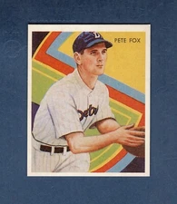 #110 PETE FOX, Tigers ~ 1937 National Chicle Diamond Stars Extension DCD 1981 NM