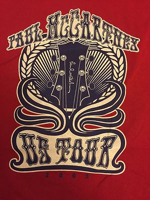 Paul McCartney US TOUR 2005 ライブTシャツ Paul McCartney US Tour 2005 T-Shirt Size XL | eBay