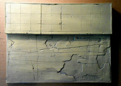 Dioramas Plus ''Value Base'' Series. #6 Street Sidewalk 1/35 Diorama Base + Rubble