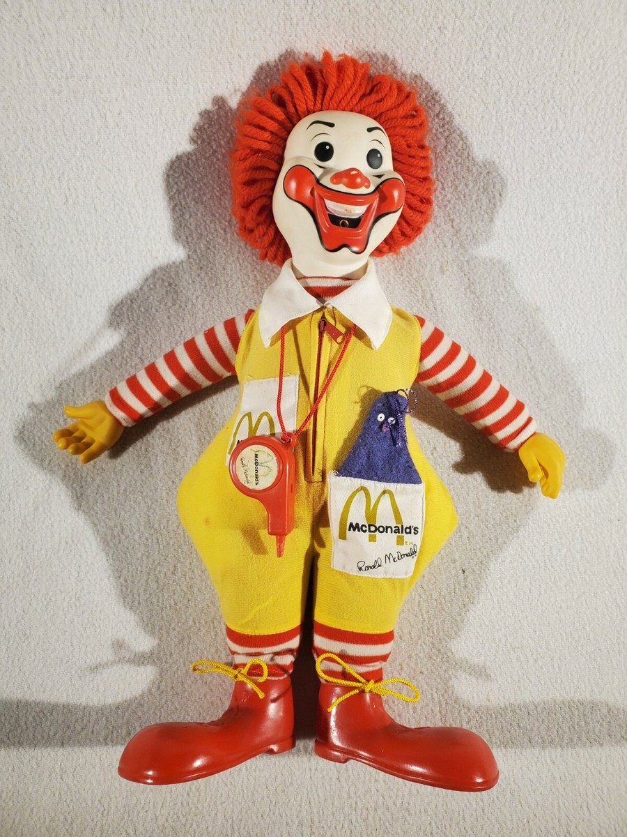 VINTAGE 1978 RONALD MCDONALD 21