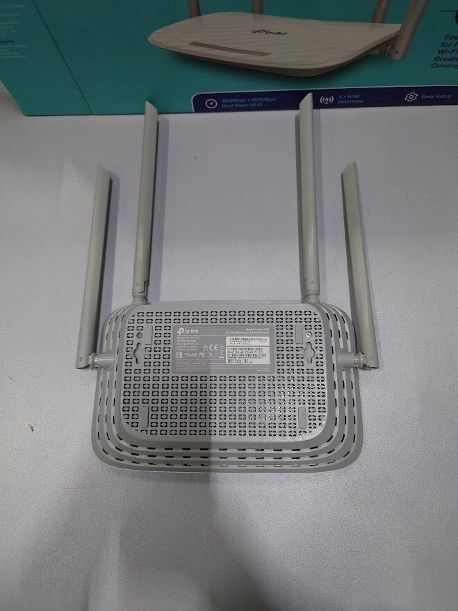 TP-Link Archer C50 AC1200 Dualband Router - Gebraucht, Aktiv Nur Router - Bild 4 von 4