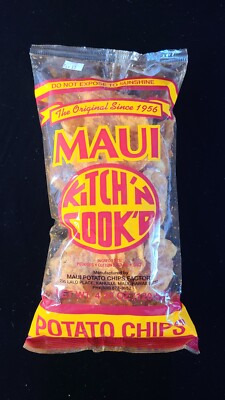 MAUI KITCH'N COOK'D POTATO CHIPS.................''THE LAST BAG EVER''...........