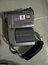 Canon Elura 50 Mini DV Camcorder W/ Charger, Power Adapter NEEDS NEW BATTERY