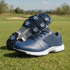 Golf Shoes Men Waterproof Professional Spikes Sneakers Outdoor Anti Slip Walking
