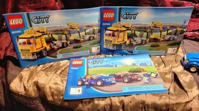LEGO CITY: Auto Transporter (60060), 100% Complete With Instructions, No Box.