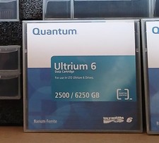 Single 1 Quantum LTO6 Ultrium Data Cartridge 2500/6250GB MR-L6MQN-01 BRAND NEW