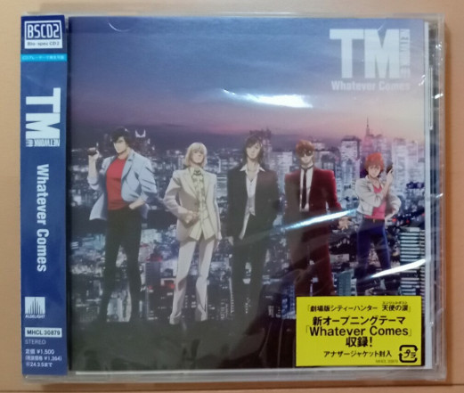 CITY HUNTER Película Angel Dust OP Whatever Comes TM NETWORK BSCD2 Regular