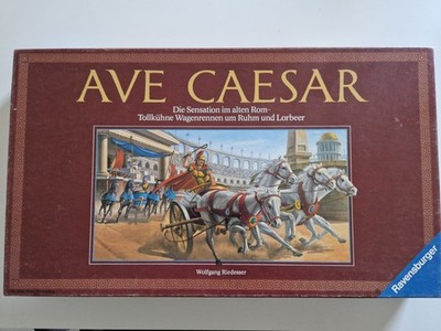 Ave Caesar! Ravensburger Gesellschaftsspiel 1989 Wie NEU! Vollständig