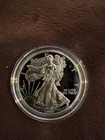 1997-P ONE OUNCE SILVER AMERICAN EAGLE ONE DOLLAR PROOF COIN W/ BOX & COA