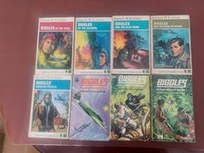 Collection Of 8 Biggles Knight/Armada Paperback Books 1960's-1970's Good Cond.
