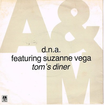 DNA - Tom's Diner - Used Vinyl Record 7 - F7441z