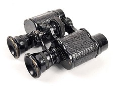 Ziviles Doppelfernrohr  "CLAROP" , Hersteller "DERAISME PARIS" Mitteltrieb läuft