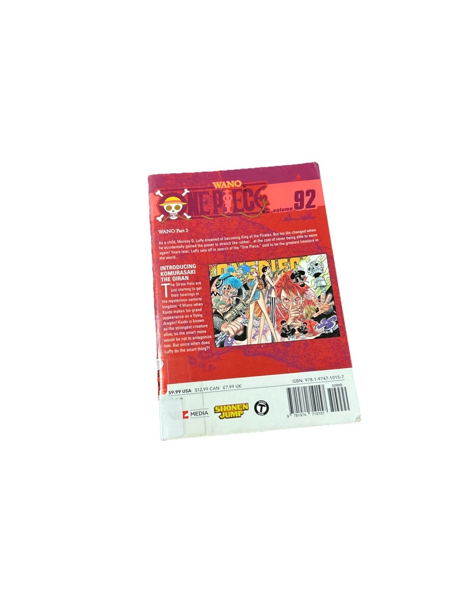 One Piece 92 by Oda, Eiichiro Manga Paperback | eBay