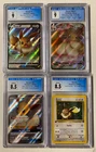 Pokémon TCG Eevee Set: Eevee V, Eevee Vmax, Eevee GX, & Eevee First Edition CGC