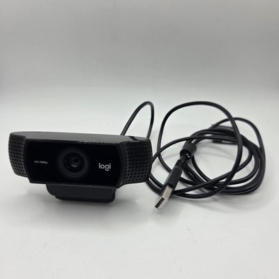 Logitech C922 Pro Stream HD 1080p USB Webcam Model V-U0028 860-000527