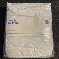 Simply Essential Queen Mattress Pad 60”W x 80”L