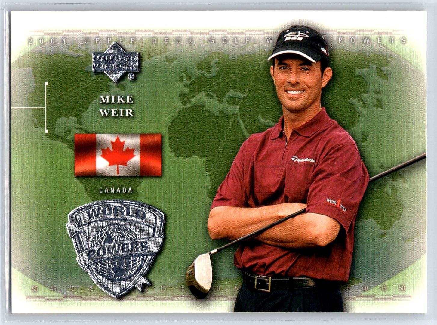 2004 Upper Deck Mike Weir World Powers #94