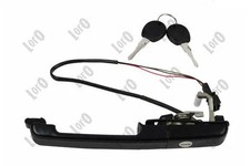 Maniglia anteriore Sx nero 132-053-009 ABAKUS per VW PASSAT B3/B4