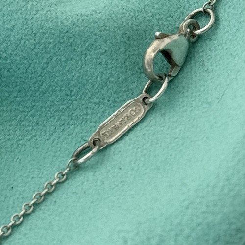 AUTHENTIC Tiffany & Co. Atlas Padlock Necklace – Rare Vintage Roman Numeral Cube - Picture 10 of 11