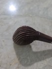 Vintage Frank Medico Imported Briar Smoking Pipe - Carved Fluted Bowl, Silver... — photo 5