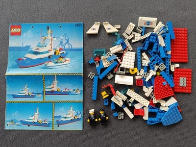 LEGO 6353 Coastal Cutter CLASSIC TOWN Coast Guard Küstenwache