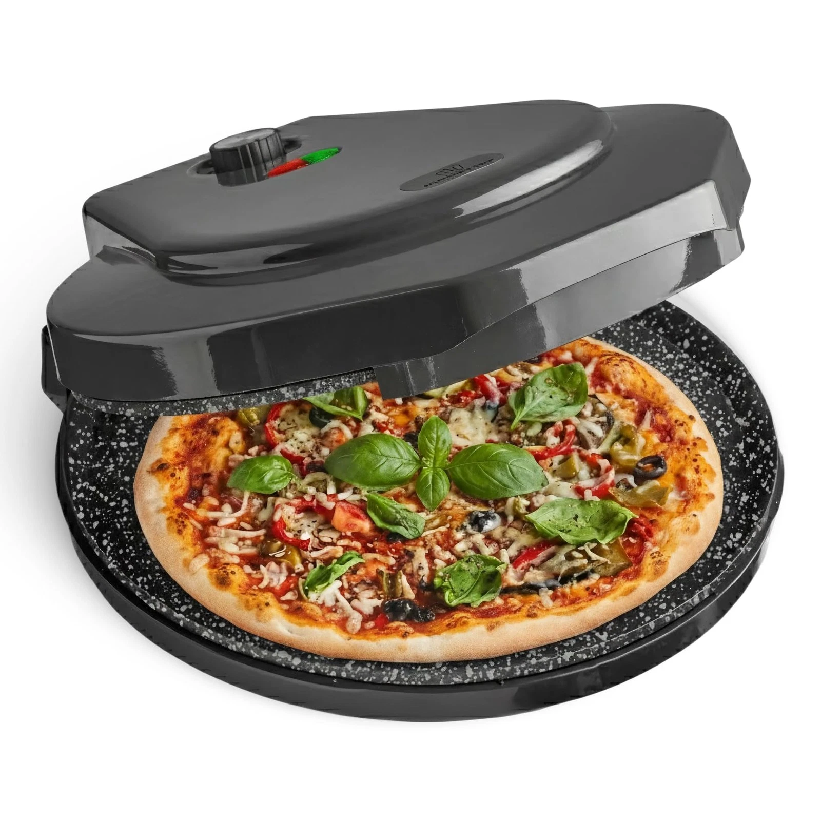 MisterChef Countertop Pizza Maker 1450W Mini Pizza Oven Pizza - Scratch & Dent
Opens in a new window