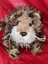 Ganz Webkinz Lil Kinz Brown Spotted Leopard Stuffed Animal No Code