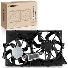 Engine Radiator Cooling Fan Assembly Compatible with Select Ford Lincoln