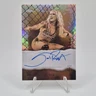 Sol Ruca 2025 Topps Chrome WWE NXT Cactus Jack x SSP Astro Knights On Card Auto