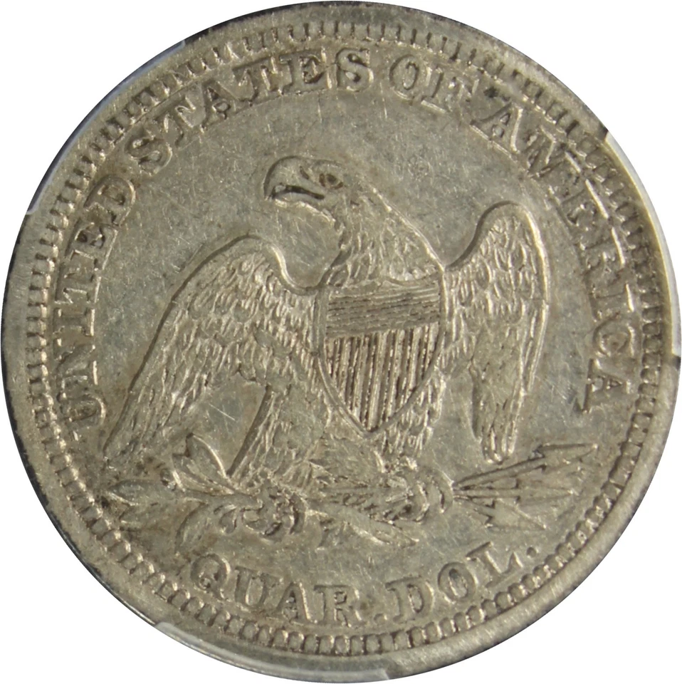 1846 VF35 Seated Liberty Quarter, PCGS 46965042 - Image 2 of 4