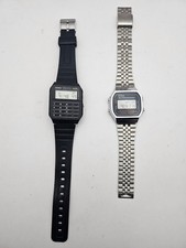 Pair of Working Casio Digital Watches New Batteries Models A168 and CA-53W