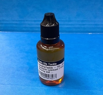 TSI-321 Specially Formulated Synthetic Lubricant Fishing Reel Bearing Oil 1oz